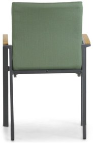 Tuinset 4 personen 200 cm Aluminium/textileen Groen Lifestyle Garden Furniture Brandon/Brookline
