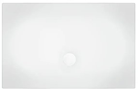 Xenz Flat Zero douchevloer - 140x100x4 - Acryl - wit 6504-01