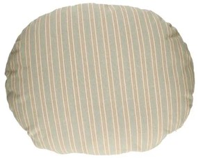 Kussen voor hondenmand, klein, recycled katoen, gestreept, 60 x 50cm