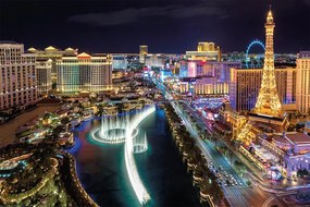 Poster Las Vegas - Aerial View, (91.5 x 61 cm)