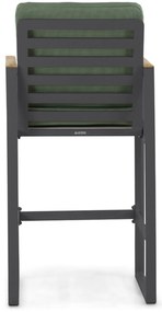 Barstoel Aluminium Grijs-antraciet Lifestyle Garden Furniture Faro