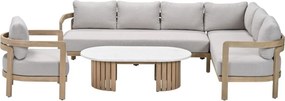 Garden Impressions Sirocco loungeset 4-delig rechts - acacia white wash