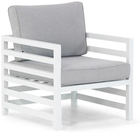 Tuinstoel Aluminium Wit Domani Furniture Linde  white