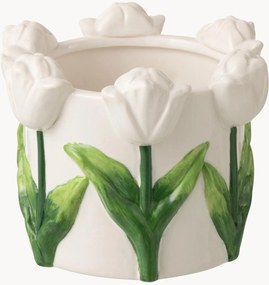 Handgemaakte keramische bloempot Tulip