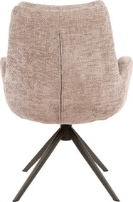 Draaibare Eetkamerstoel Taupe