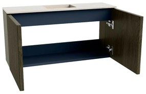 Mondiaz Joya DLux 80cm toiletmeubel shadow met wastafel faye midden 1 kraangat meli