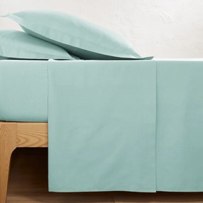 Effen plat laken in tergal, Scenario