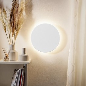 LED Wandlamp Brinton Plinto - Wit 12x4,7cm