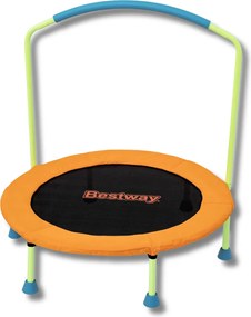 Bestway trampoline WonderJump - Diameter 91 cm - rond - oranje