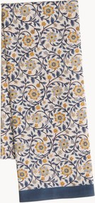 Handgemaakt tafelkleed Melon met bloemmotief