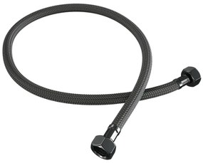 BRAUER aansluitslang - 30cm - Gunmetal geborsteld 5-GM-319