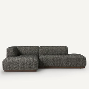 Linkse hoekbank XL bouclé stof, Jacopo