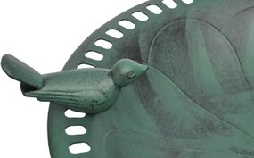 vidaXL Vogelbad met siervogel