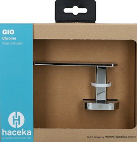 Haceka Gio toiletrolhouder chroom