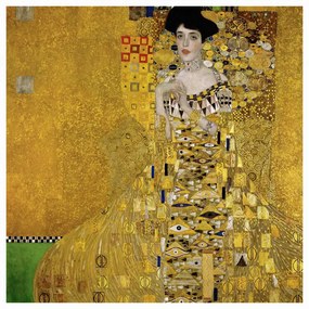 Kunstreproductie Portrait of Adele Bloch-Bauer (Gold Portrait) - Gustav Klimt, (40 x 40 cm)