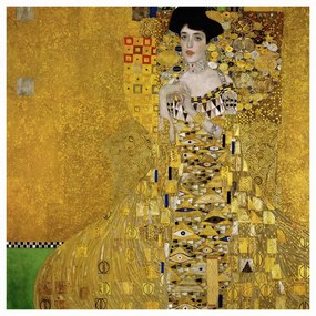 Kunstreproductie Portrait of Adele Bloch-Bauer I (1907), Gustav Klimt