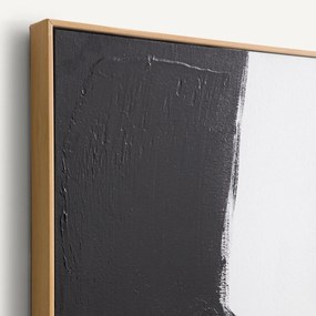 Set van twee handgeschilderde canvassen, Dopio