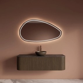 Gliss Design Sirius spiegel organisch 140x82cm met handsensor
