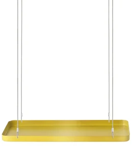 Esschert Design Plantenblad hangend rechthoekig S goudkleurig