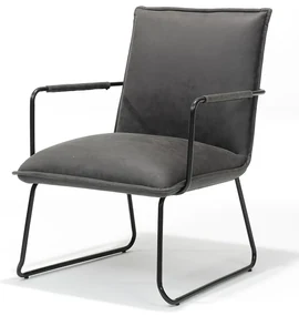 Fauteuil - Event - stof Soft antraciet