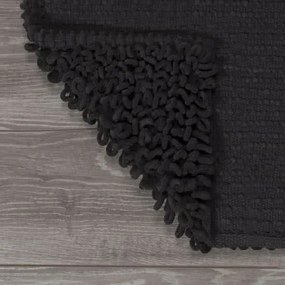 Sealskin Twist toiletmat microfiber 45x50 antraciet