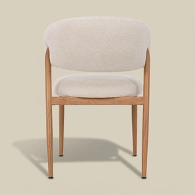 Eetkamerstoel Met Ronde Rugleuning Eiken