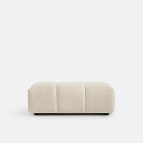 XL poef, vintage ribfluweel, L109 cm, Nuria