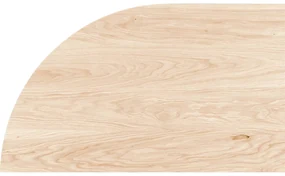 Goossens Excellent Eettafel Floyd, Semi rond 240 x 100 cm