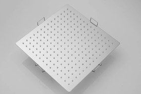 Saniclear Plus Pro inbouw regendouche met inbouw douchekop 30x30cm en staafhanddouche chroom