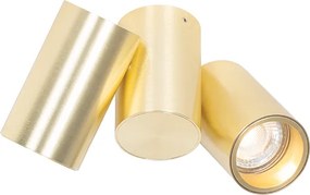 Smart spot messing 2-lichts verstelbaar incl. 2 Wifi GU10 50mm - Michael