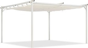 La Palma 4x4m witte Garden Point terraspergola