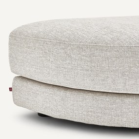 Modulaire voetensteun in gevlekt canvas, TIBERIO