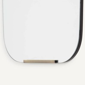 Spiegel met messing H90 cm, Dialect