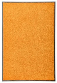 vidaXL Deurmat wasbaar 60x90 cm oranje