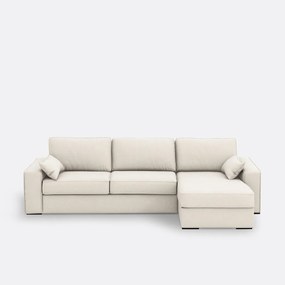 Gestructureerde hoekslaapbank Comfort Bultex®, Cécilia