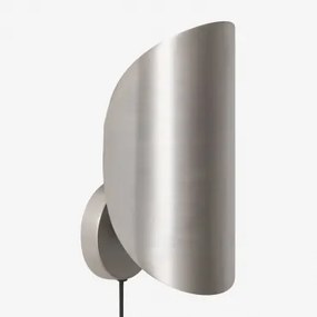 Canby Wandlamp Van Ijzer Grijs – Chroom - Sklum