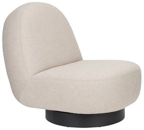 Zuiver Eden Design Fauteuil Draaibaar Cappuccino