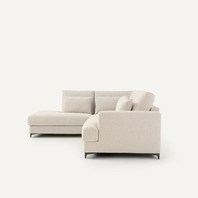 Hoekslaapbank links badstof, Marsile