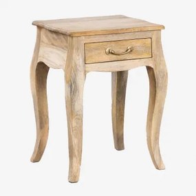 Mango Houten Nachtkastje Micaela Mangohout - Sklum