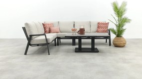 Lagos/Milford loungeset - met verstelbare tafel - links & rechts