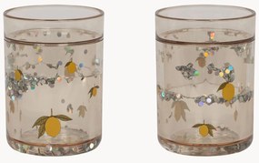 Waterglazen Lemon, 2 stuks