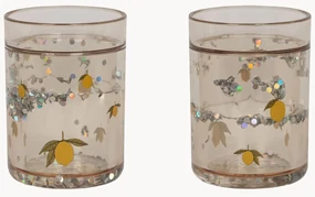Waterglazen Lemon, 2 stuks