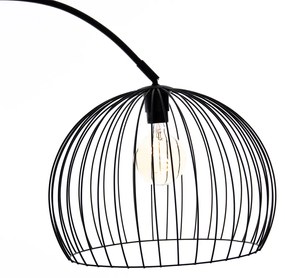 Eettafel / Eetkamer Moderne vloerlamp zwart - Koopa Modern E27 rond Binnenverlichting Lamp