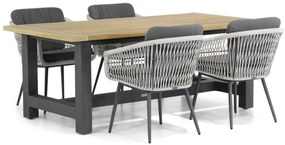 Tuinset 4 personen 200 cm Rope Wit Lifestyle Garden Furniture Western/San