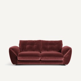 Omvormbare 3-zitsbank van fluweel Edgar