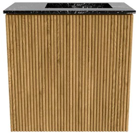 Mondiaz Joya DLux 40cm toiletmeubel oak met wastafel faye rechts 1 kraangat lava