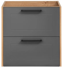 Comad Madera Grey 820 FSC onderkast 60cm eiken/grijs