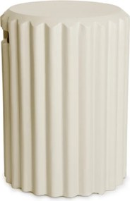 Happy Cocooning Enclosure Rib gasfles cover rond 41xH55 cm Oyster Beige