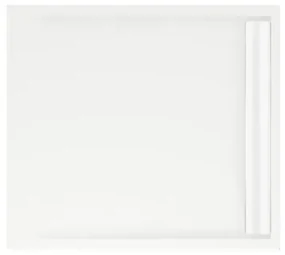 Xenz easy tray douchevloer 100x90x5cm rechthoek acryl wit 601945-