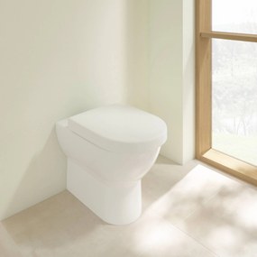 Villeroy & Boch Subway closetzitting quickrelease/softclose en rvs scharn Wit